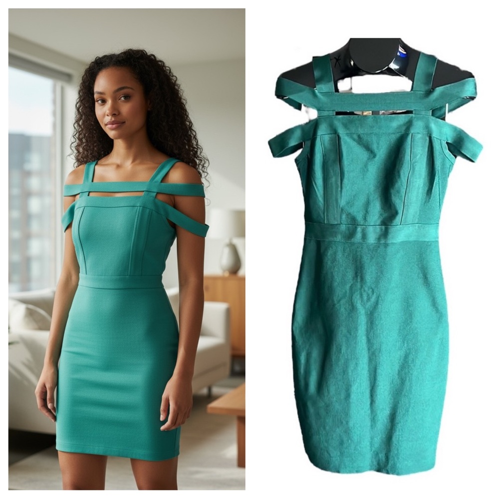 Fashion Nova bondage gauze dress